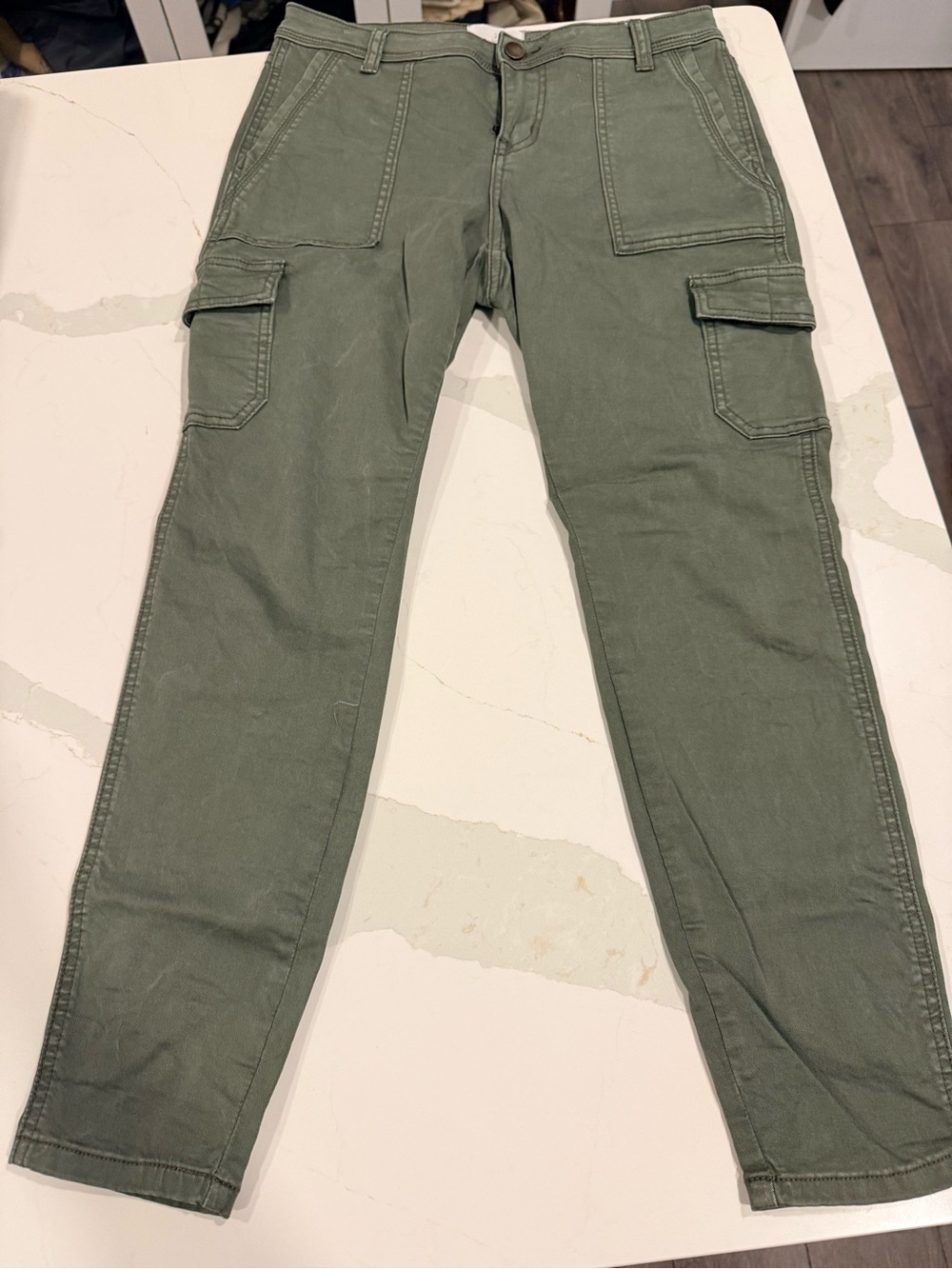 Caslon Men's Olive Utility Cargo Pants